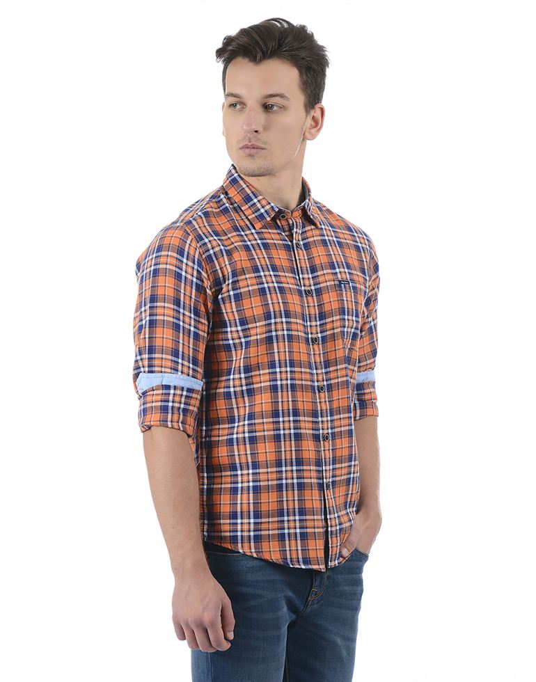 Pepe Jeans Men Casual Wear Checkered Shirt